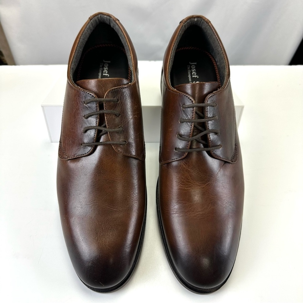 Josef Seibel mens dress shoes Size 47 brown laceup NEW without box Myles